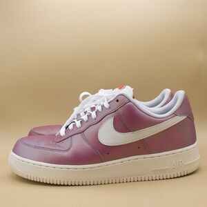 Nike Air Force 1 '07 LV8 Iridescent Pink Shoes 823511-600 Men's Size 11